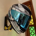 Wall-mounted Helmet Holder