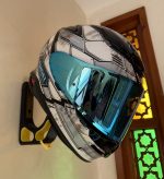 Wall-mounted Helmet Holder