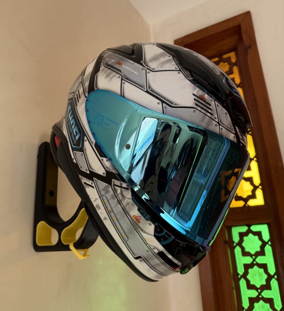 Wall-mounted Helmet Holder