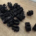 Aluminum Profile Cable Management Clips for Sim Rigs