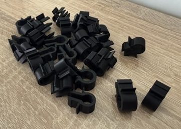 D2332E6A-B65A-4302-96B2-6F0C38E1A65D_4_5005_c Aluminum Profile Cable Management Clips for Sim Rigs - Image 1